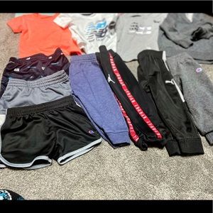 (Top brands) 6 Baby boy sweat pants and shorts